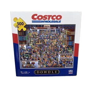 Dowdle Costco Wholesale Jigsaw Puzzle 500 pieces 19 1/4 in x 26 5/8 in USA NEW